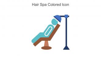 Hair Spa Colored Icon In Powerpoint Pptx Png And Editable Eps Format