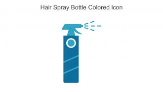 Hair Spray Bottle Colored Icon In Powerpoint Pptx Png And Editable Eps Format