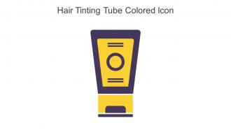 Hair Tinting Tube Colored Icon In Powerpoint Pptx Png And Editable Eps Format