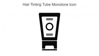 Hair Tinting Tube Monotone Icon In Powerpoint Pptx Png And Editable Eps Format