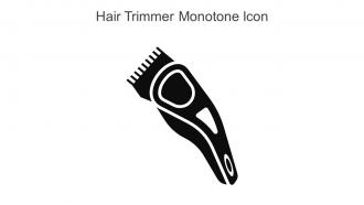 Hair Trimmer Monotone Icon In Powerpoint Pptx Png And Editable Eps Format