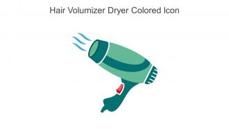 Hair Volumizer Dryer Colored Icon In Powerpoint Pptx Png And Editable Eps Format