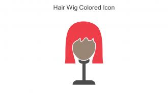 Hair Wig Colored Icon In Powerpoint Pptx Png And Editable Eps Format