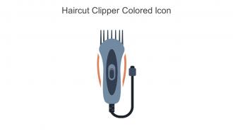 Haircut Clipper Colored Icon In Powerpoint Pptx Png And Editable Eps Format