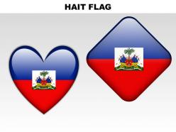 Hait country powerpoint flags