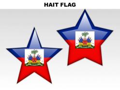 Hait country powerpoint flags