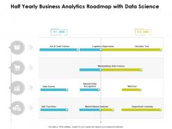 Half Yearly Business Analytics Roadmap With Data Science