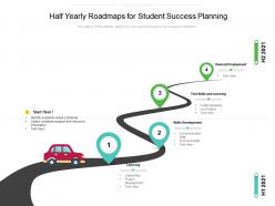 Half Yearly Roadmaps For Student Success Planning