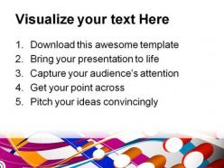 Halftone colorful abstract powerpoint backgrounds and templates 1210