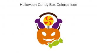 Halloween Candy Box Colored Icon In Powerpoint Pptx Png And Editable Eps Format