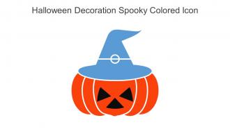 Halloween Decoration Spooky Colored Icon In Powerpoint Pptx Png And Editable Eps Format