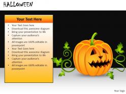 Halloween powerpoint presentation slides db