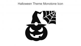 Halloween Theme Monotone Icon In Powerpoint Pptx Png And Editable Eps Format