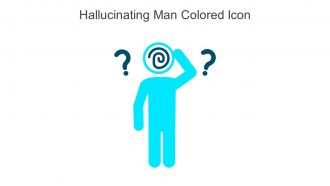 Hallucinating Man Colored Icon In Powerpoint Pptx Png And Editable Eps Format