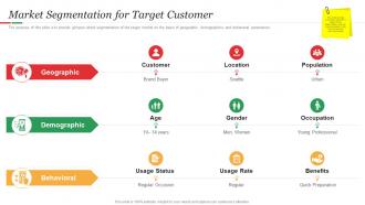 Hamburger Commerce Market Segmentation For Target Customer Ppt Slides