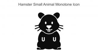 Hamster Small Animal Monotone Icon In Powerpoint Pptx Png And Editable Eps Format
