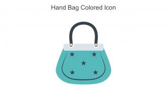 Hand Bag Colored Icon In Powerpoint Pptx Png And Editable Eps Format