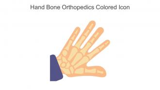 Hand Bone Orthopedics Colored Icon In Powerpoint Pptx Png And Editable Eps Format