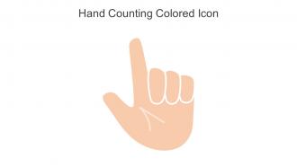 Hand Counting Colored Icon In Powerpoint Pptx Png And Editable Eps Format