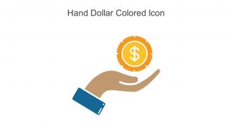 Hand Dollar Colored Icon In Powerpoint Pptx Png And Editable Eps Format