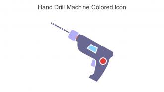 Hand Drill Machine Colored Icon In Powerpoint Pptx Png And Editable Eps Format