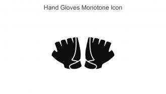 Hand Gloves Monotone Icon In Powerpoint Pptx Png And Editable Eps Format