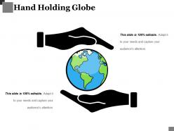 Hand holding globe powerpoint slide presentation tips