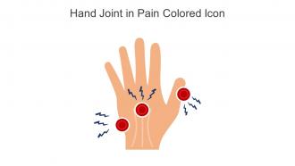 Hand Joint In Pain Colored Icon In Powerpoint Pptx Png And Editable Eps Format