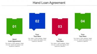 Hand Loan Agreement Ppt Powerpoint Presentation Gallery Elements Cpb