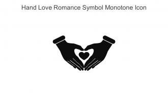 Hand Love Romance Symbol Monotone Icon In Powerpoint Pptx Png And Editable Eps Format