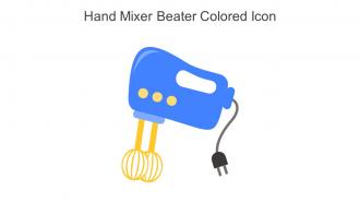 Hand Mixer Beater Colored Icon In Powerpoint Pptx Png And Editable Eps Format