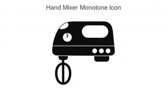 Hand Mixer Monotone Icon In Powerpoint Pptx Png And Editable Eps Format