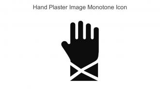 Hand Plaster Image Monotone Icon In Powerpoint Pptx Png And Editable Eps Format