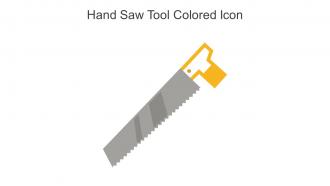 Hand Saw Tool Colored Icon In Powerpoint Pptx Png And Editable Eps Format