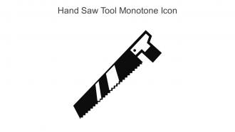 Hand Saw Tool Monotone Icon In Powerpoint Pptx Png And Editable Eps Format