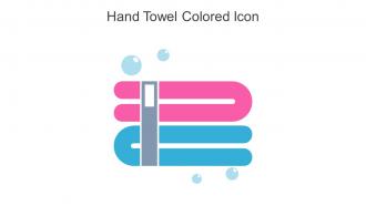 Hand Towel Colored Icon In Powerpoint Pptx Png And Editable Eps Format