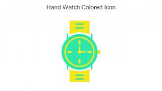 Hand Watch Colored Icon In Powerpoint Pptx Png And Editable Eps Format
