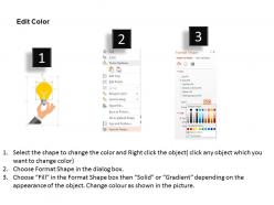36501697 style variety 3 idea-bulb 1 piece powerpoint presentation diagram infographic slide
