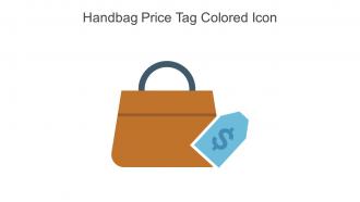 Handbag Price Tag Colored Icon In Powerpoint Pptx Png And Editable Eps Format