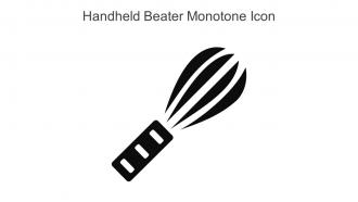 Handheld Beater Monotone Icon In Powerpoint Pptx Png And Editable Eps Format