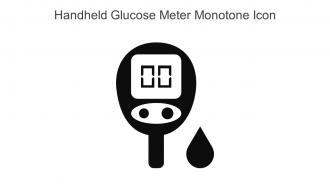 Handheld Glucose Meter Monotone Icon In Powerpoint Pptx Png And Editable Eps Format