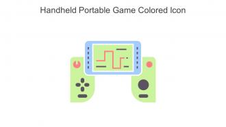Handheld Portable Game Colored Icon In Powerpoint Pptx Png And Editable Eps Format
