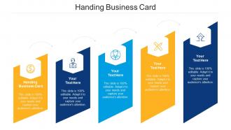 Handing Business Card Ppt Powerpoint Presentation Inspiration Graphic Images Cpb