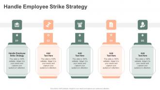 Handle Employee Strike Strategy In Powerpoint And Google Slides Cpb