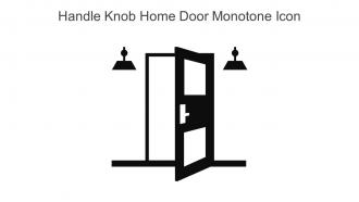 Handle Knob Home Door Monotone Icon In Powerpoint Pptx Png And Editable Eps Format