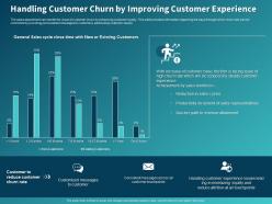 Handling customer churn by improving customer experience ppt powerpoint presentation objects