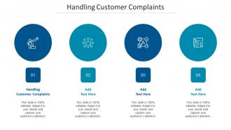 Handling Customer Complaints Ppt Powerpoint Presentation Pictures Designs Cpb