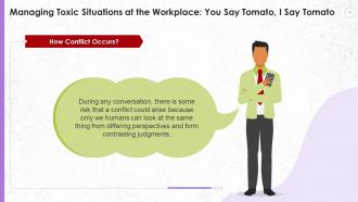 Handling Different Perspectives At Workplace To Avoid Conflicts Training Ppt