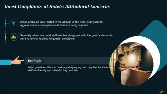 Handling Guest Complaints In Hospitality Industry Training Ppt Template Pre-designed
