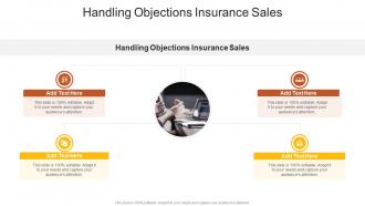 Handling Objections Insurance Sales In Powerpoint And Google Slides Cpb